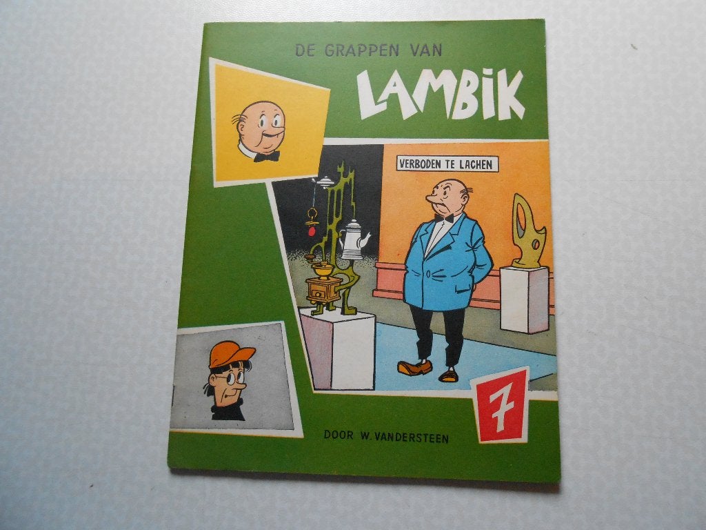 De grappen van Lambik 7 1962 1 ste druk., Boeken, Willy Vandersteen, Eén stripboek, Ophalen of Verzenden, Zo goed als nieuw