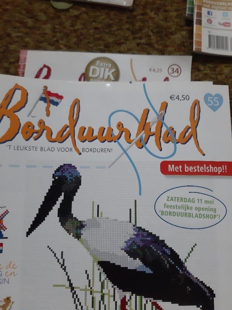 borduurblad, Livres, Enlèvement, Comme neuf, Magazine féminins