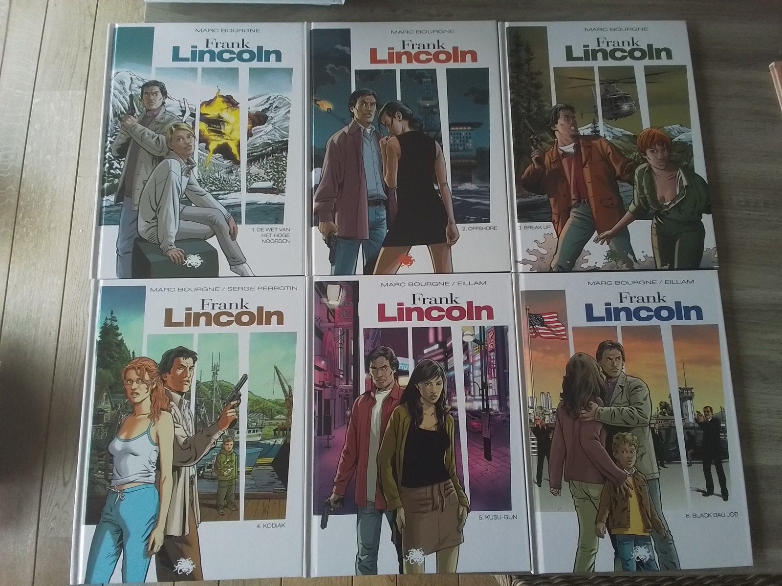 Frank lincoln compleet 6 x hc, Boeken, Ophalen of Verzenden, Nieuw
