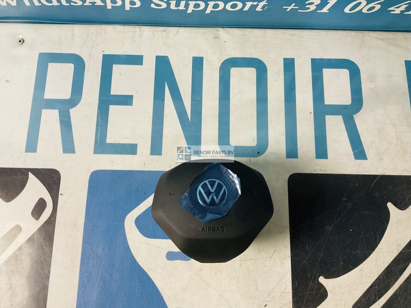 Stuurairbag Volkswagen Golf 8 Polo 2G Tiguan Stuur Airbag A5, -, Utilisé, -, Enlèvement ou Envoi