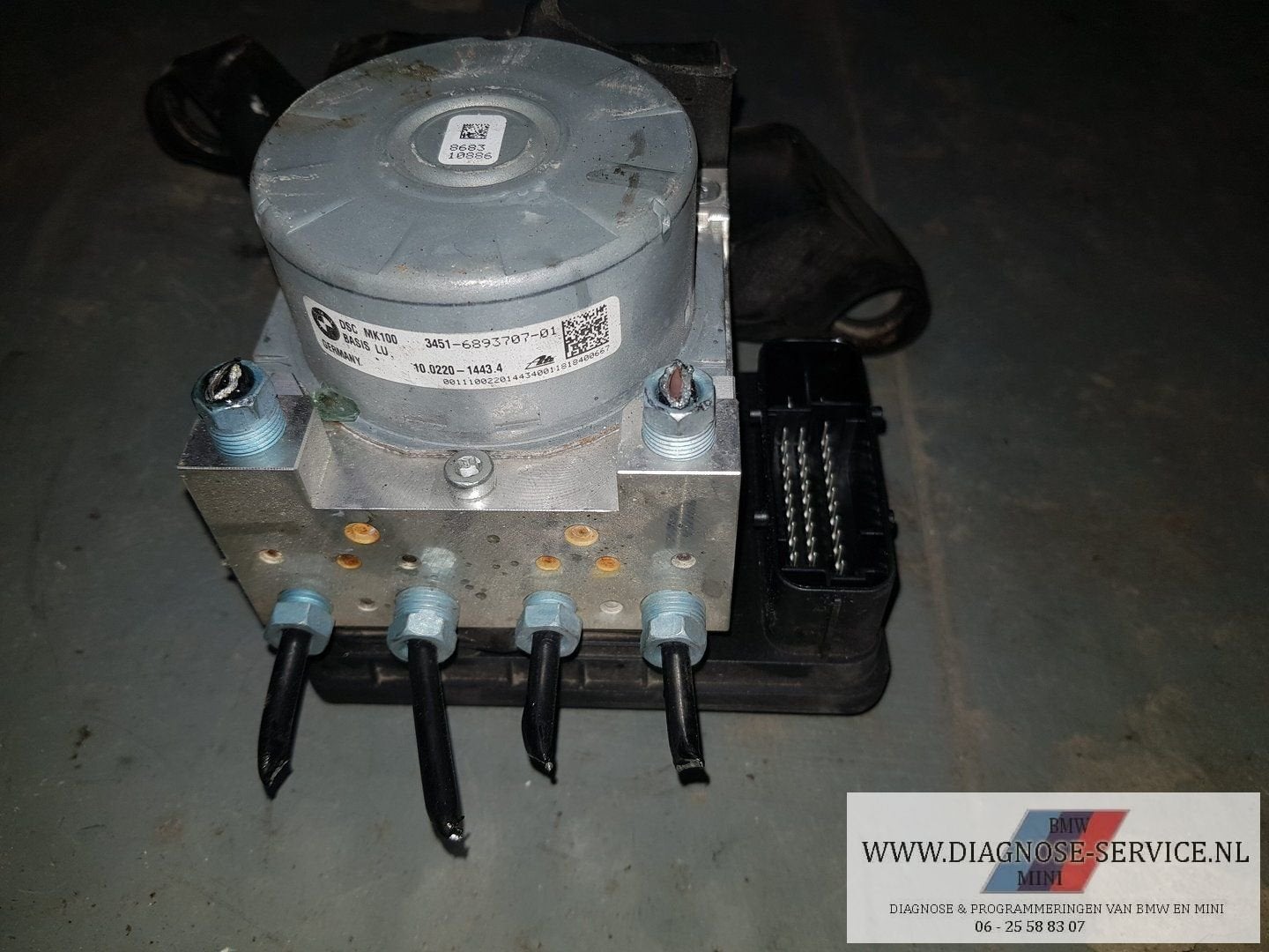 Mini one cooper F55 F56 ABS DSC pomp 2019 6893708 6893707, Gebruikt, -, -, Ophalen of Verzenden