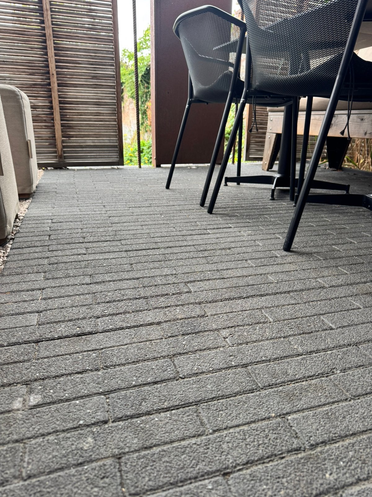 Klinkers stone & style rockstone dark, Tuin en Terras, Ophalen, Gebruikt, 10 m² of meer, Klinkers