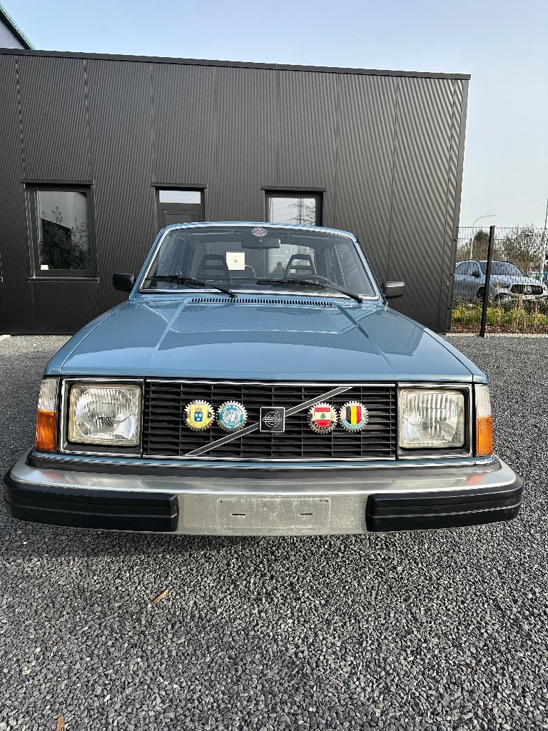 Volvo 242 DL, Auto's, Volvo, Bedrijf, Te koop, Overige modellen, Benzine, Coupé, 2 deurs, Handgeschakeld, Blauw, Blauw, Stof, Ophalen