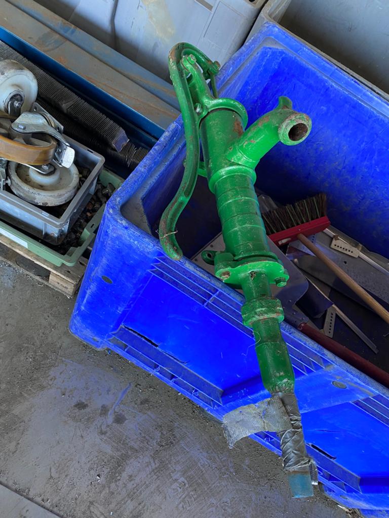 Waterpomp gietijzer, Tuin en Terras, Buitenkranen, Ophalen