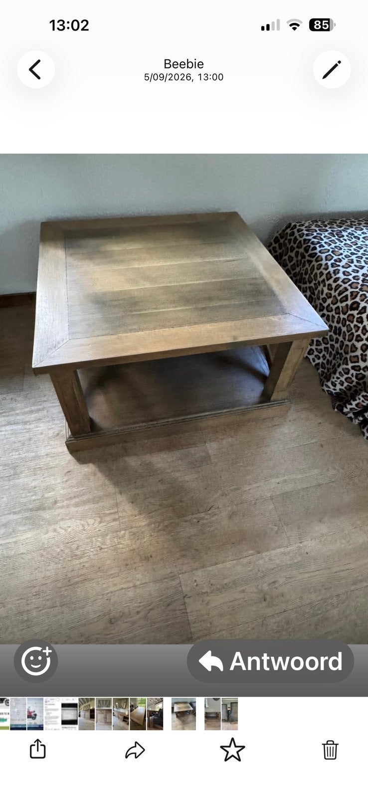 Salontafel gratis op te halen, Ophalen, Zo goed als nieuw