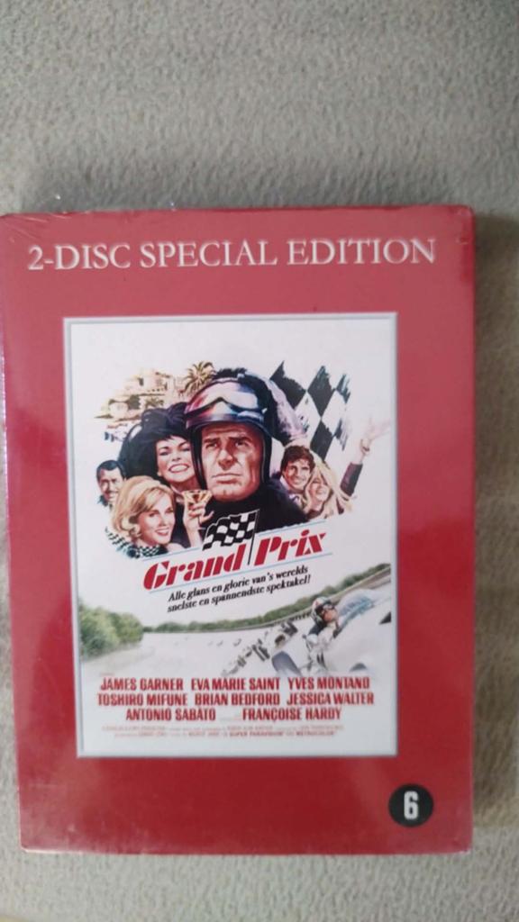 Grand Prix 2-disc special edition nog in de orginele verpakk, Cd's en Dvd's, 1960 tot 1980, Engels, Engels, Ophalen of Verzenden