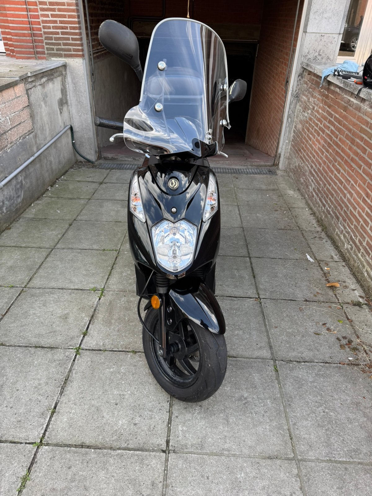 SYM Orbit II 50cc (Klasse A - 25 km/u), Fietsen en Brommers, Scooters | SYM, Zo goed als nieuw, Orbit, Klasse A (25 km/u), Benzine
