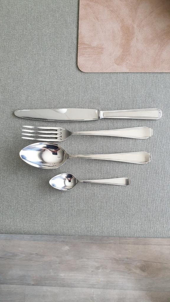 48 delig bestek SOLA MASSIEF, Antiek en Kunst, Ophalen