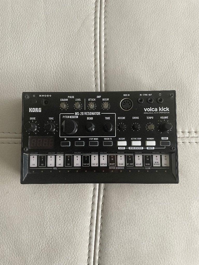 Korg Volca Kick met originele doos, Muziek en Instrumenten, Ophalen, Zo goed als nieuw, Korg