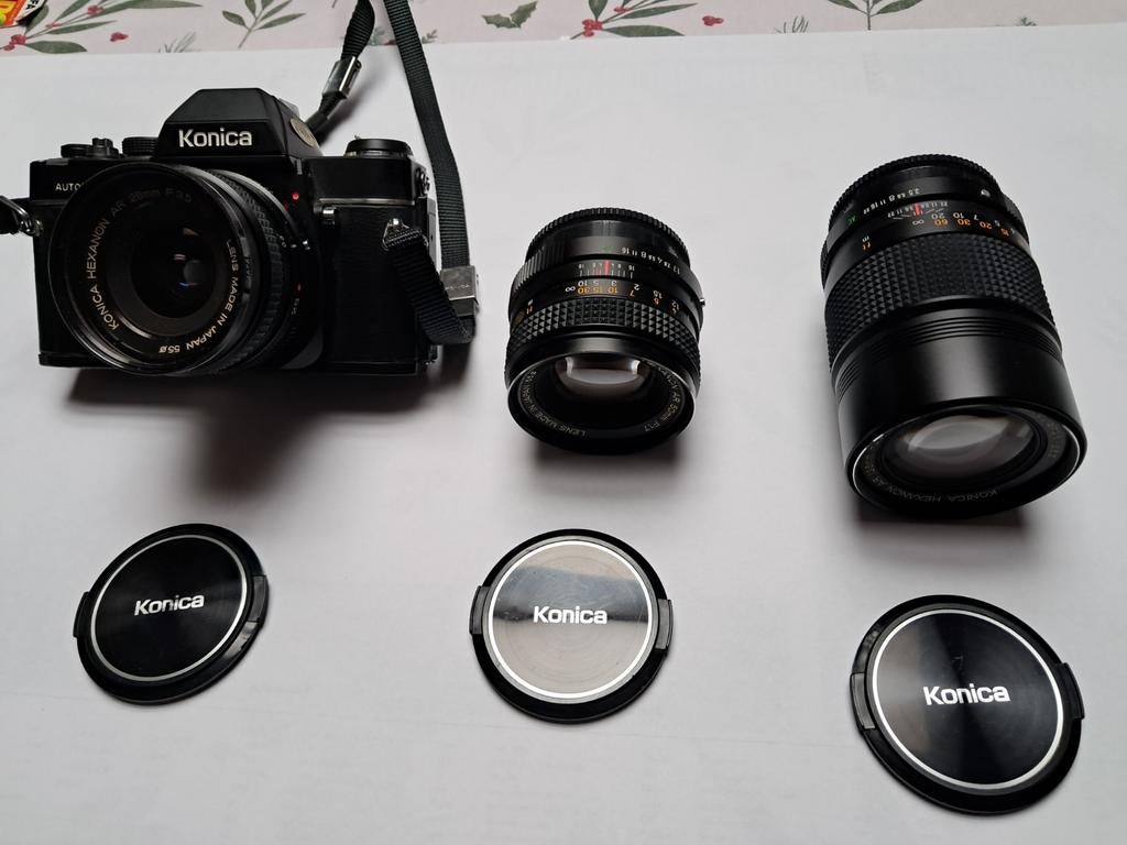 Reflex konika autoreflex TC., TV, Hi-fi & Vidéo, Appareils photo analogiques, Utilisé, Reflex miroir, Konica, Enlèvement