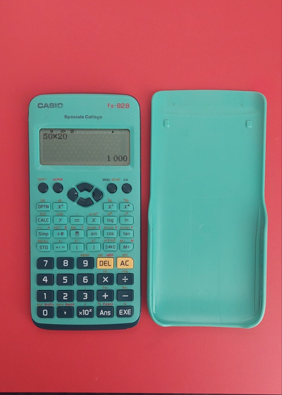 Casio fx-92B, Ophalen of Verzenden