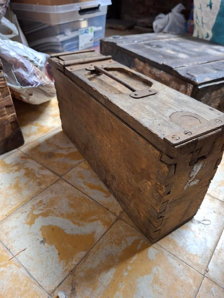 Duitse minutiekist WW1, Verzamelen, Militaria | Tweede Wereldoorlog, Ophalen