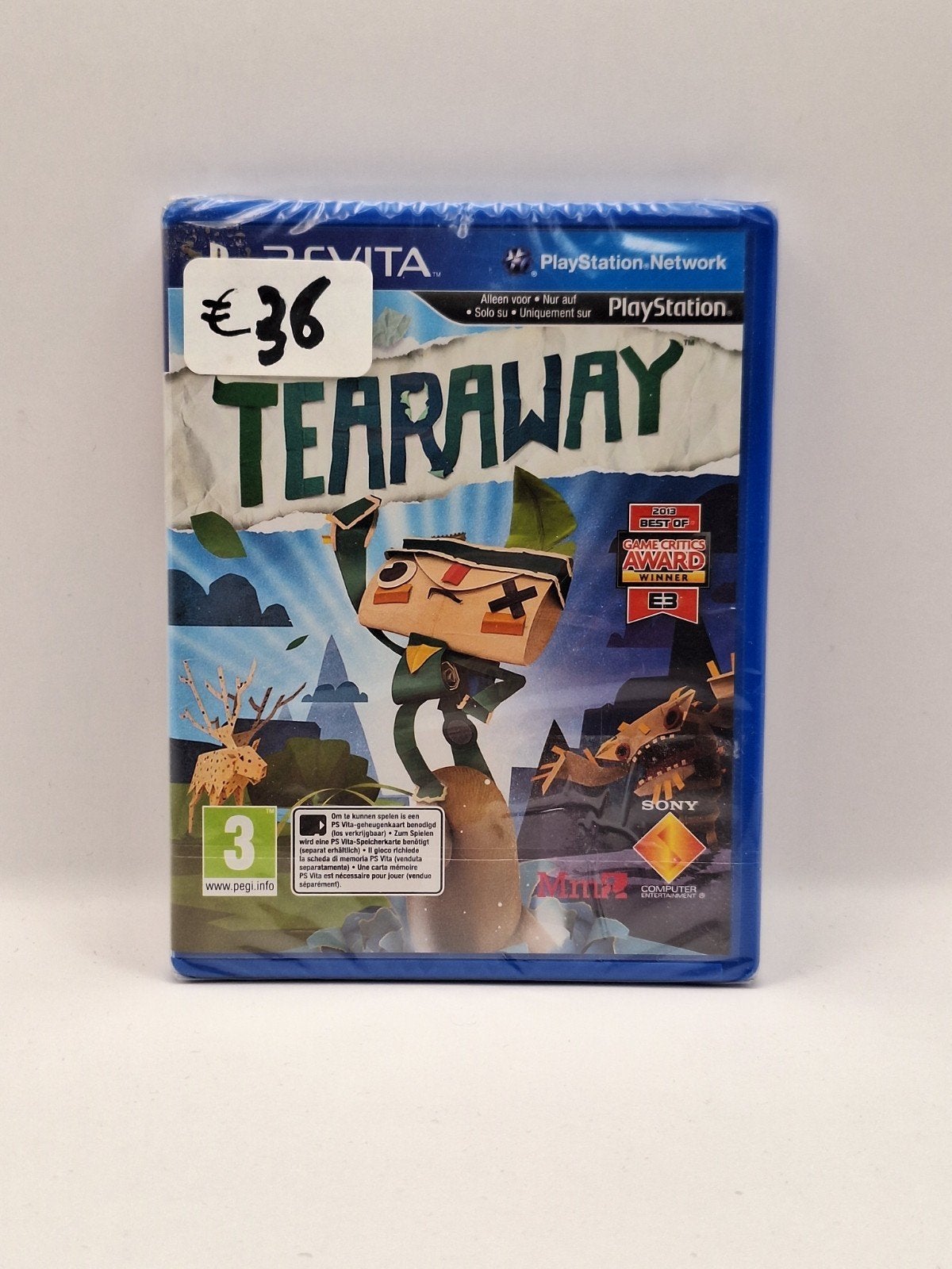 Tearaway Playstation Vita (sealed), Overflocomputers, 1 speler, Nieuw, Ophalen of Verzenden