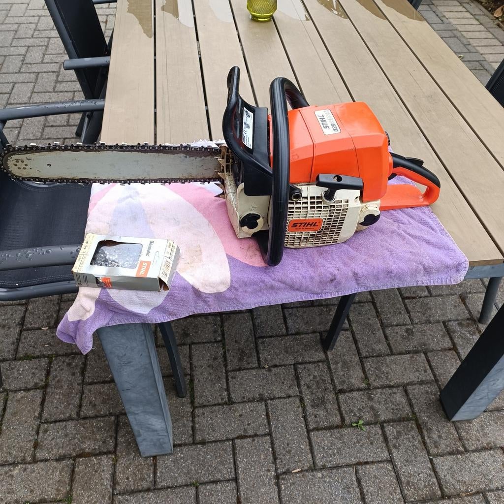 Scie à chaîne Stihl, Jardin & Terrasse, Outils à main, Enlèvement