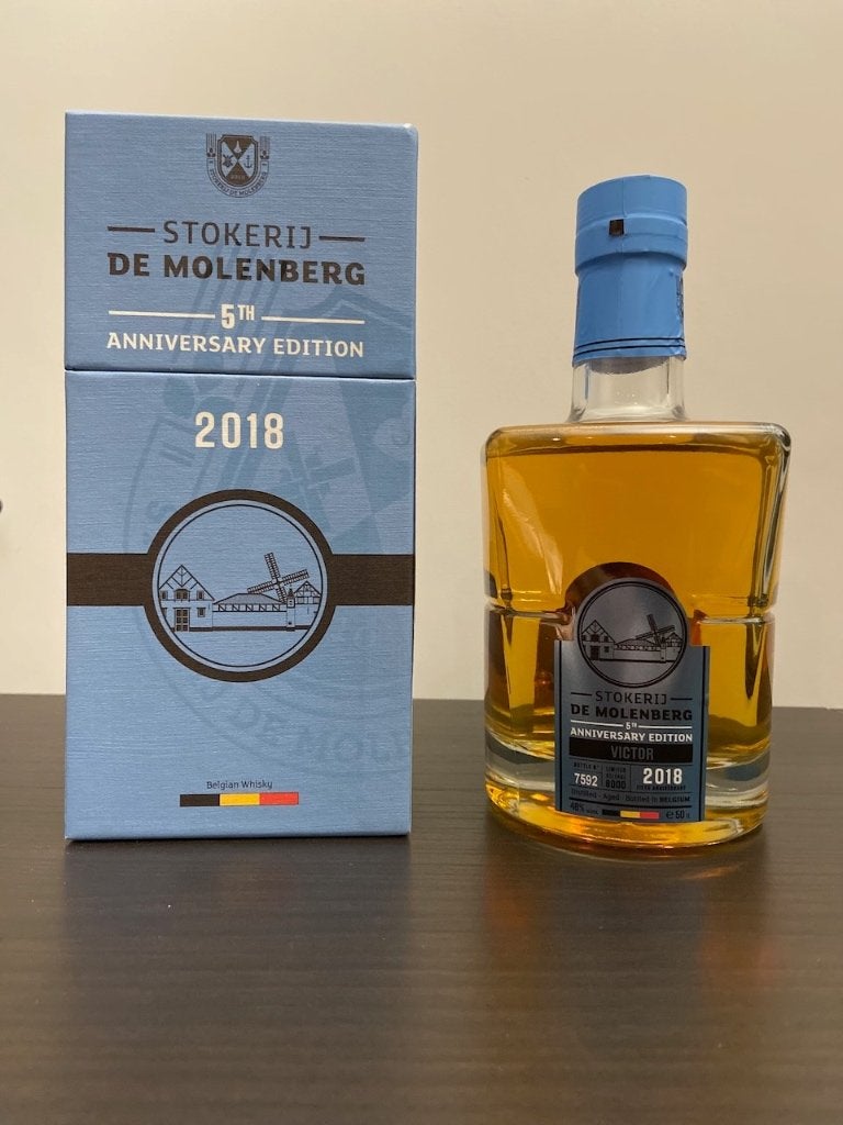 Whiskey Molenberg verjaardagseditie 2018 Victor, Neuf, Autres régions, Enlèvement ou Envoi, Autres types