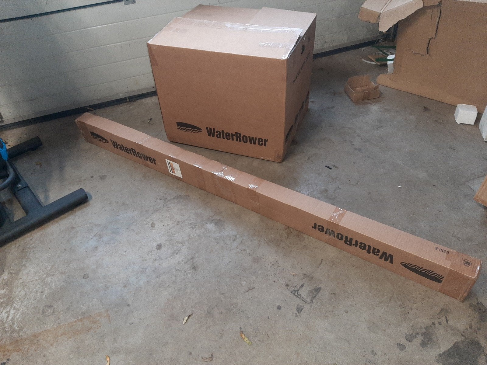 Waterrower original cherry met s4 Monitor, Overige materialen, Benen, Nieuw, Ophalen of Verzenden