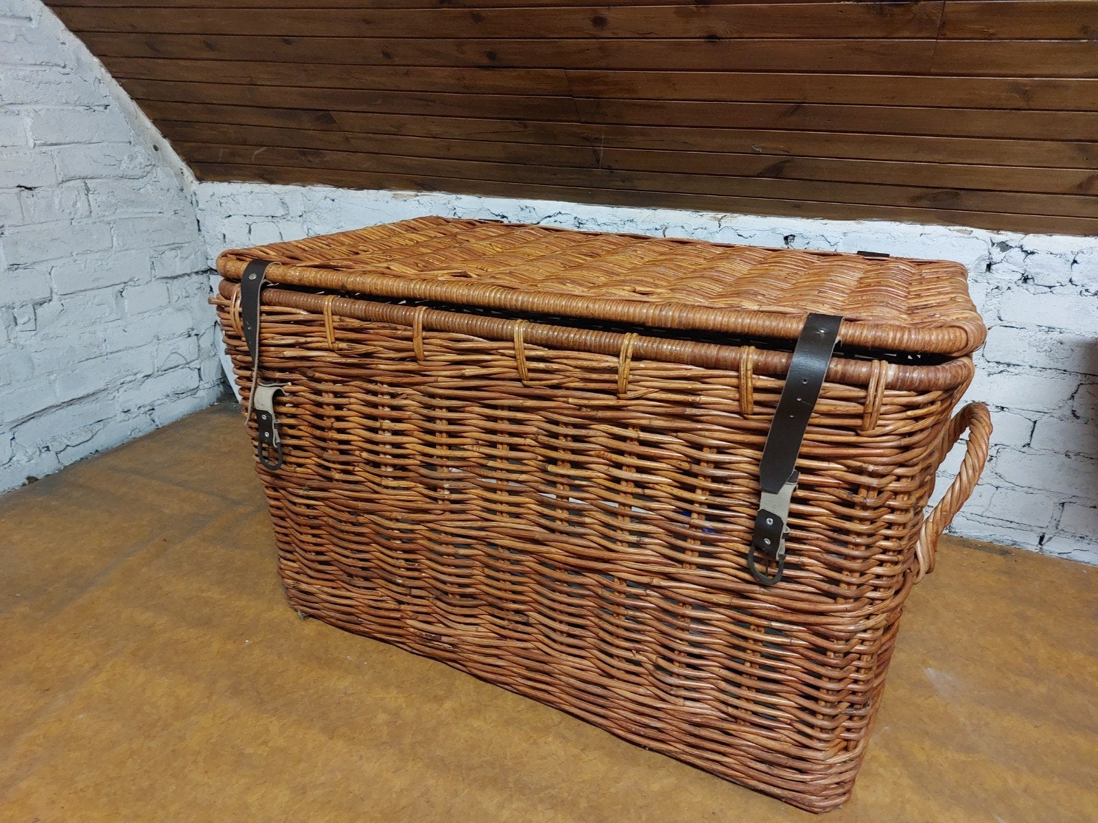 Rieten deken of speelgoed koffer, Huis en Inrichting, Ophalen