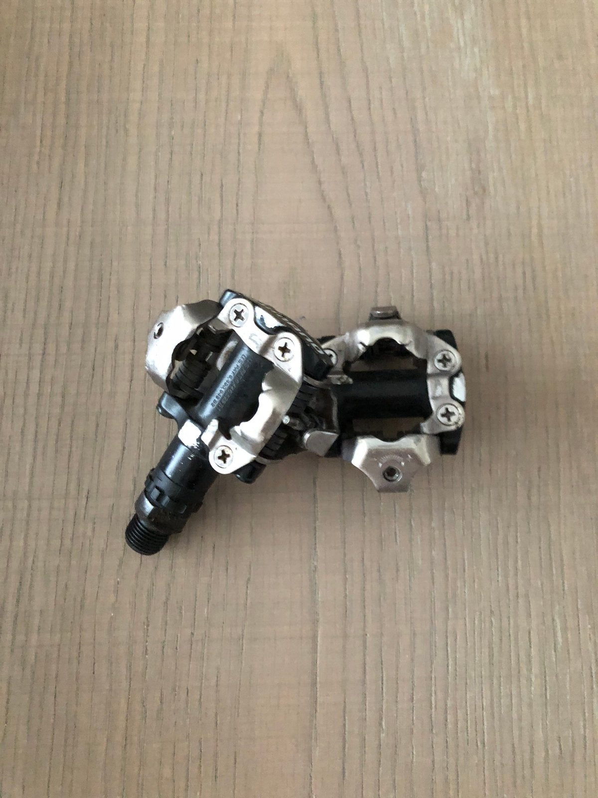 Shimano klikpedalen, Ophalen, Gebruikt