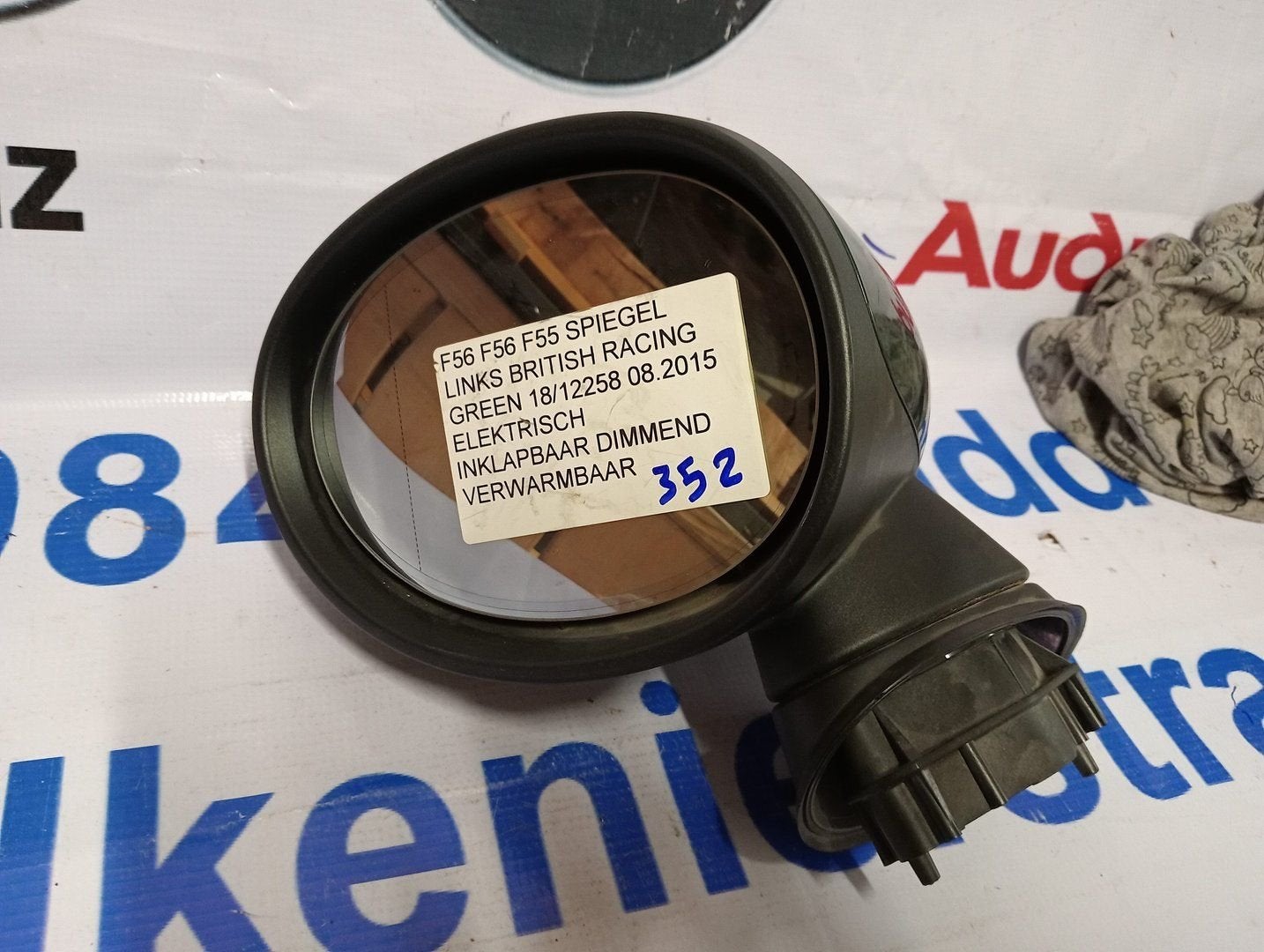 Mini F55 F56 F57 Buitenspiegel Links 2015, Gebruikt, -, -, Ophalen of Verzenden