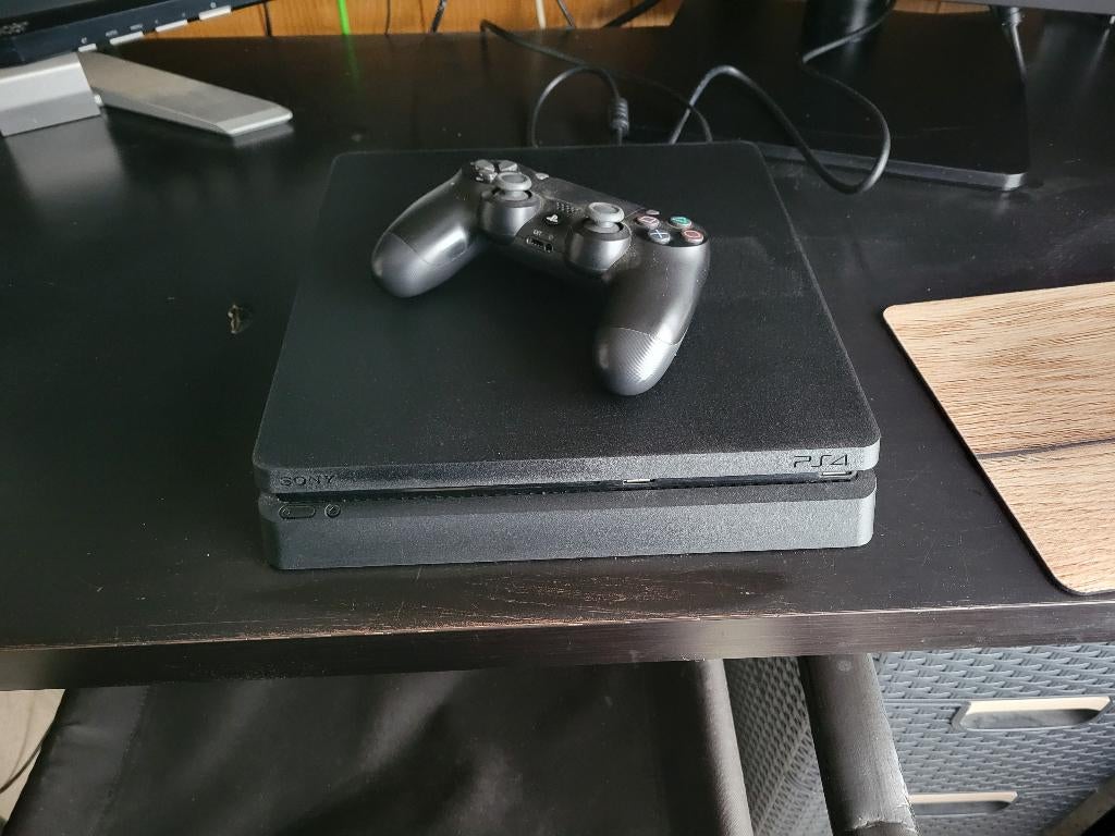 PS4 Slim, Ophalen, Met 1 controller, Slim, 500 GB