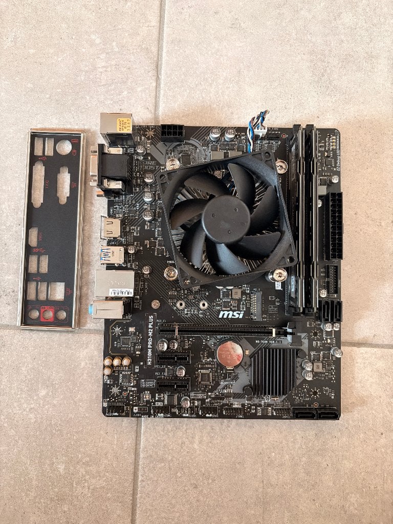 MSI H310M PRO-M2 PLUS + i7-9700 + 16GB DDR4, Computers en Software, Mini-ATX, LGA 1151, DDR4, Ophalen of Verzenden