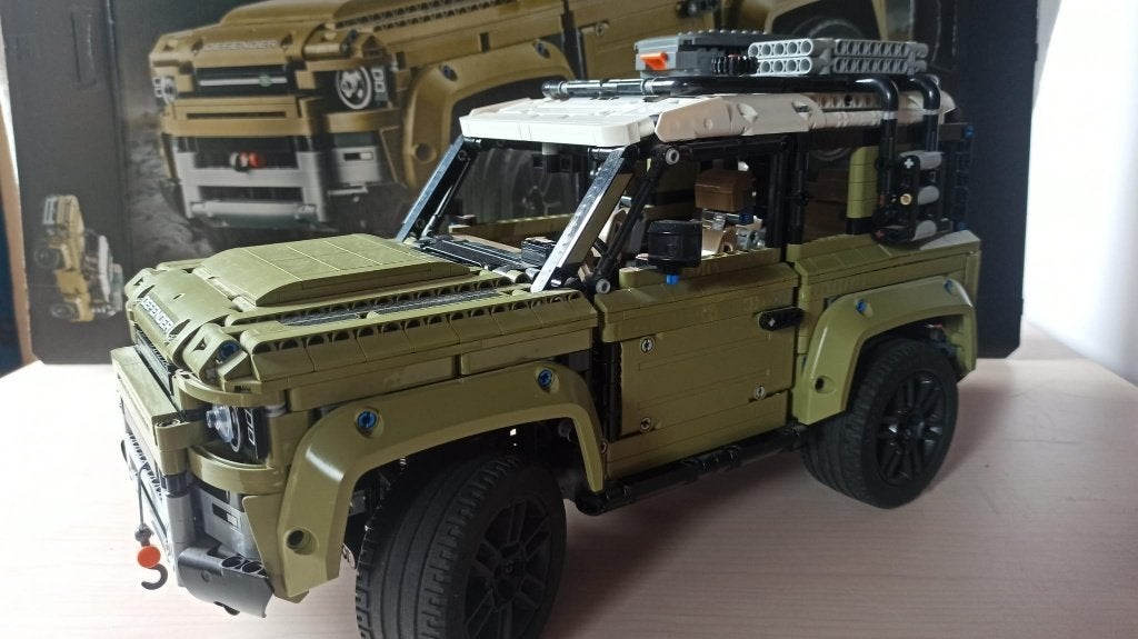 42110 LEGO Technic Land Rover Defender, Lego, Ensemble complet, Comme neuf, Enlèvement