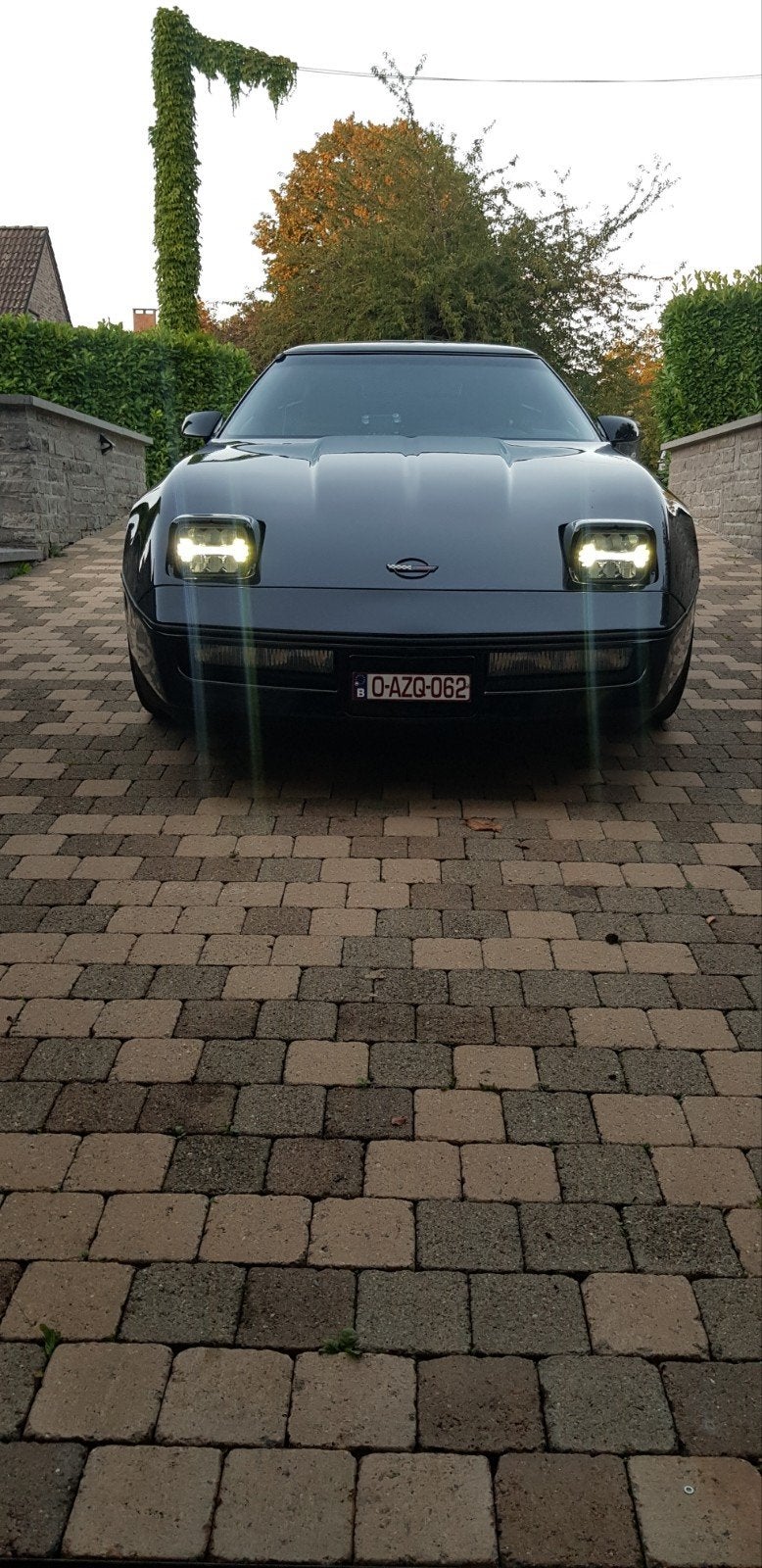 corvette c4 1990, Autos, Cuir, Achat, Beige, 2 portes