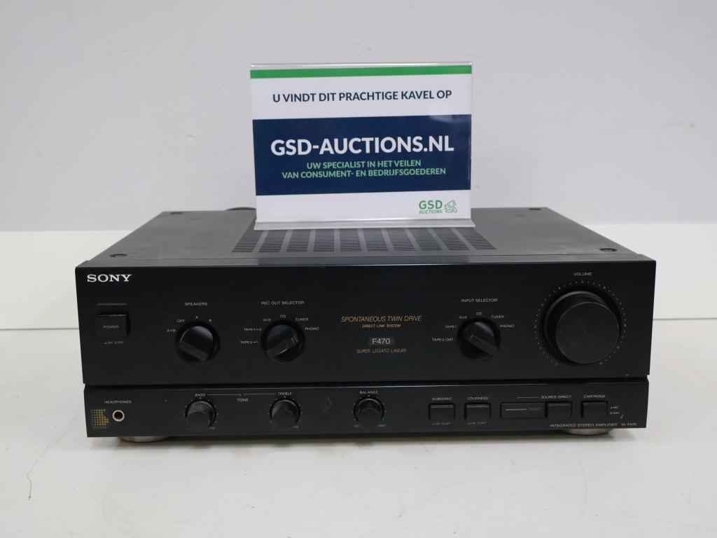 Sony Integrated Stereo Amplifier, Audio, Tv en Foto, Niet ingevuld, Niet ingevuld, Niet ingevuld