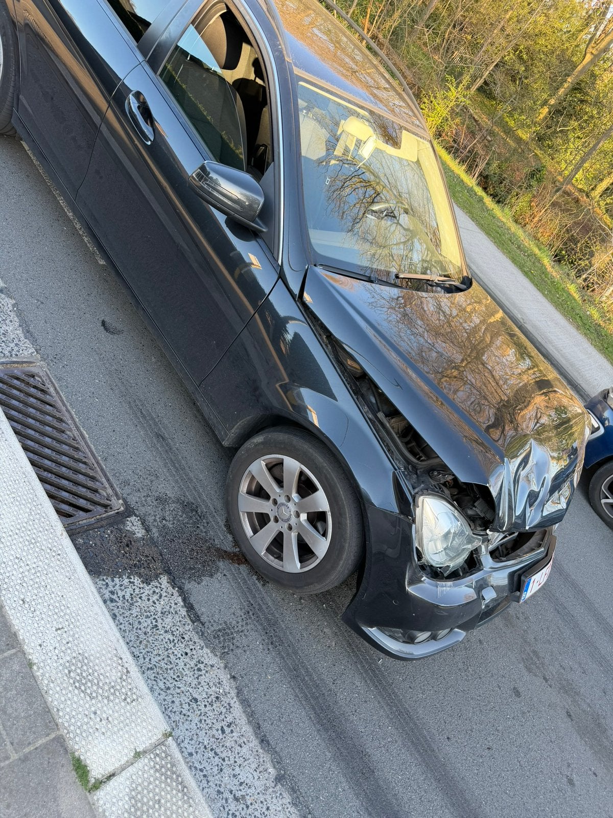 Mercedes C200 CDI – rijdt goed – schade vooraan, Autos : Pièces & Accessoires, Autres pièces automobiles, Enlèvement, Utilisé