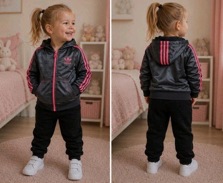 Adidas Originals - Trainingsjack voor meisjes - Maat 4, Kinderen en Baby's, Overige Kinderen en Baby's, Ophalen of Verzenden