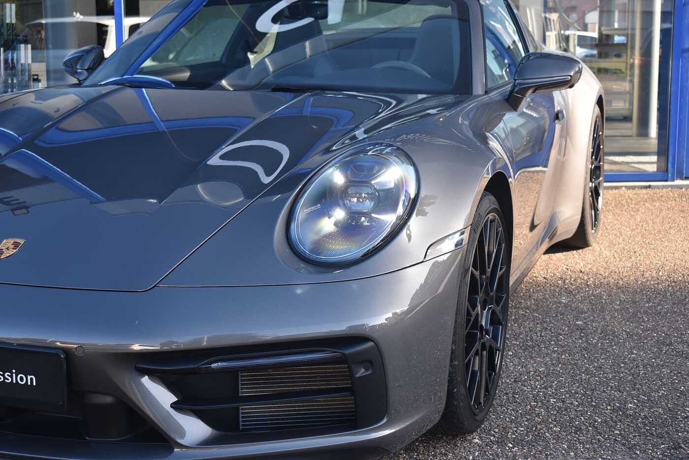 Porsche 992 Targa 4 GTS Lift Rear Axle 18 Way BOSE Ventilati, Autos, Cuir, Argent ou Gris, Achat, Entreprise