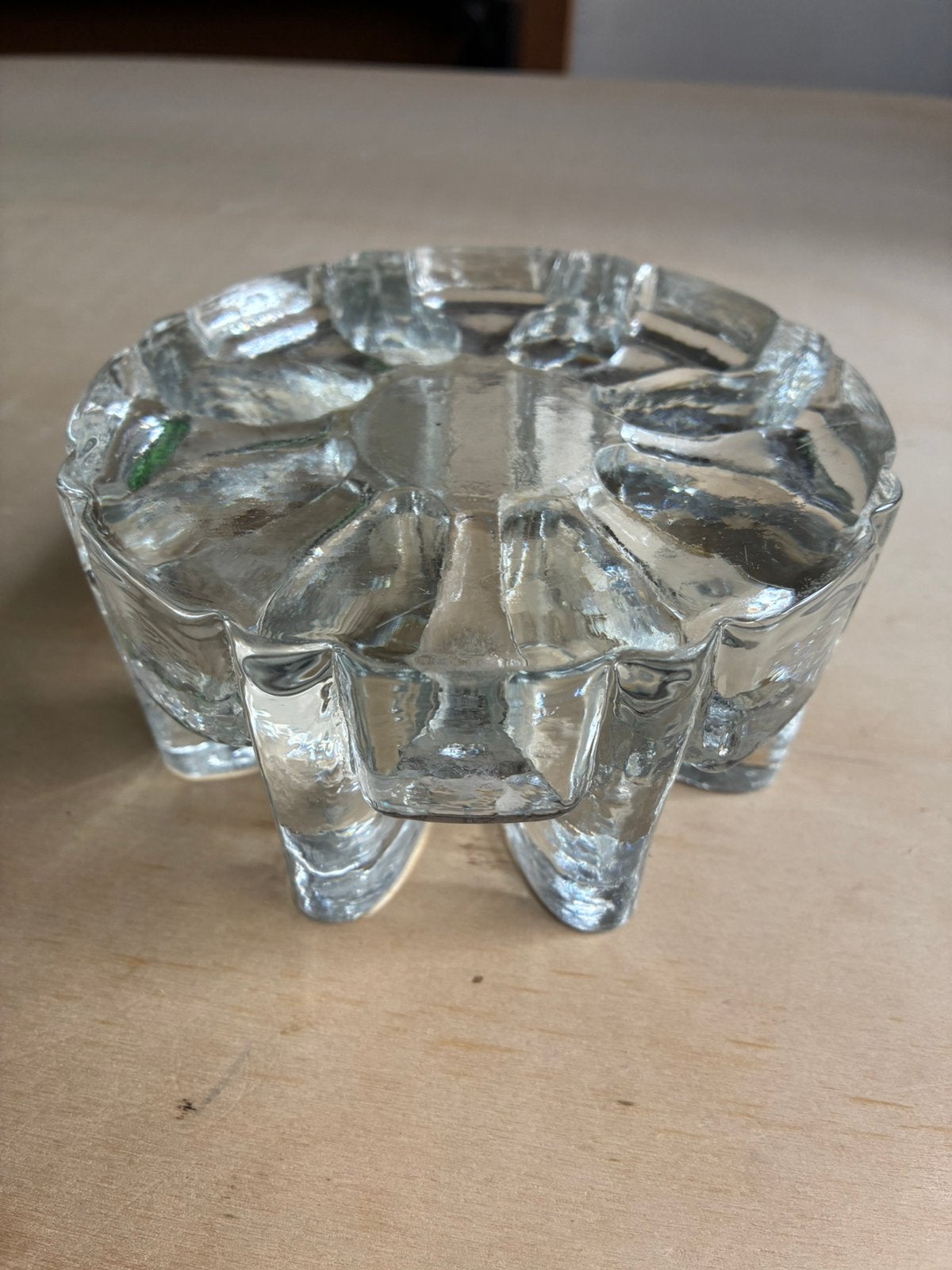 Porte-chauffe-verre/sculpture vintage moderniste, Enlèvement ou Envoi