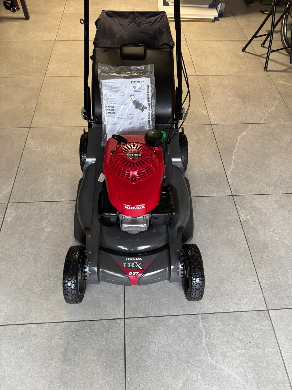 Tondeuse Honda autotractée HRX 537 en excellent !, Enlèvement, Comme neuf