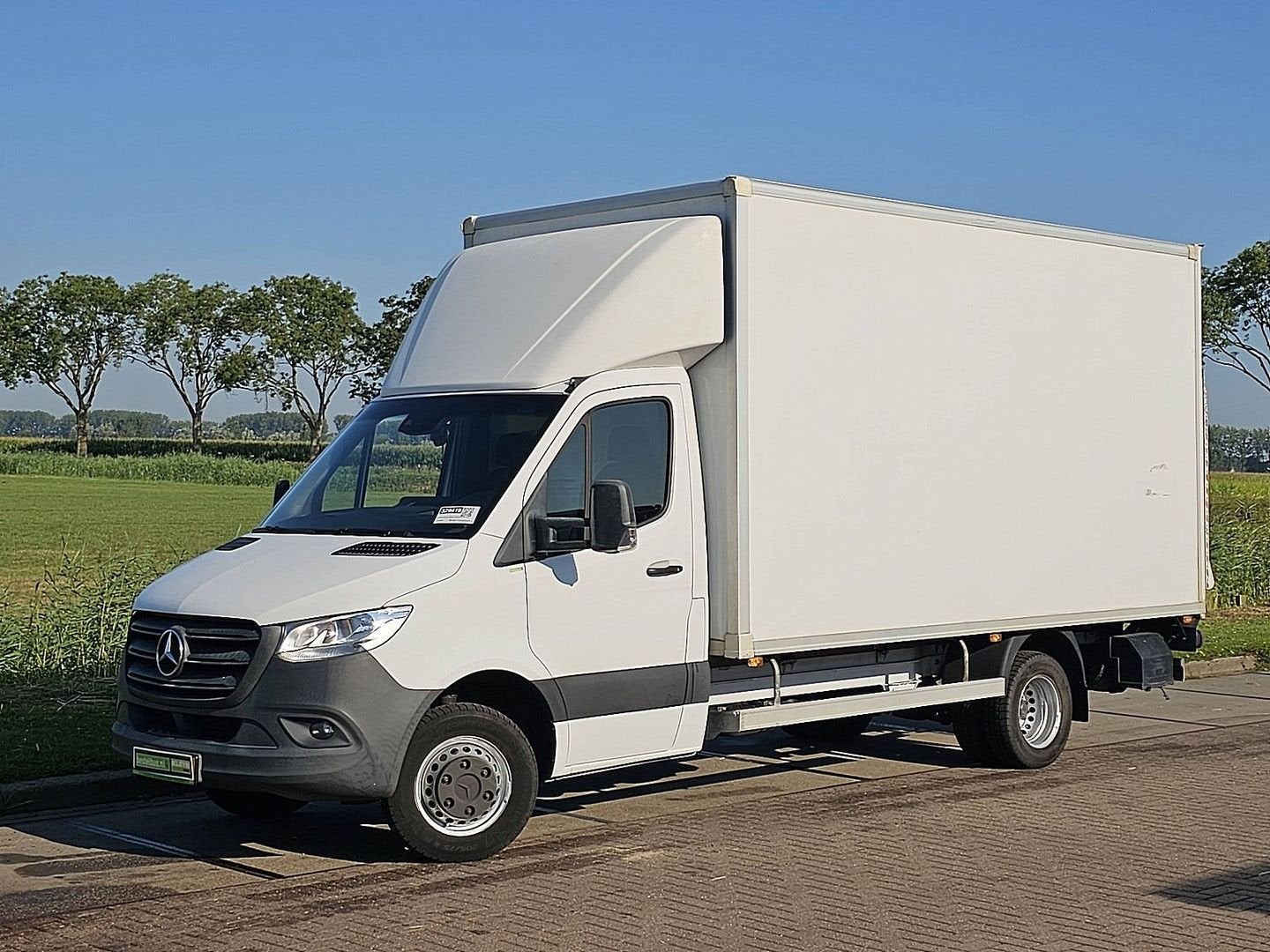Mercedes-Benz SPRINTER 516 ac carplay EURO6, Auto's, Wit, Te koop, 120 kW, Mercedes-Benz