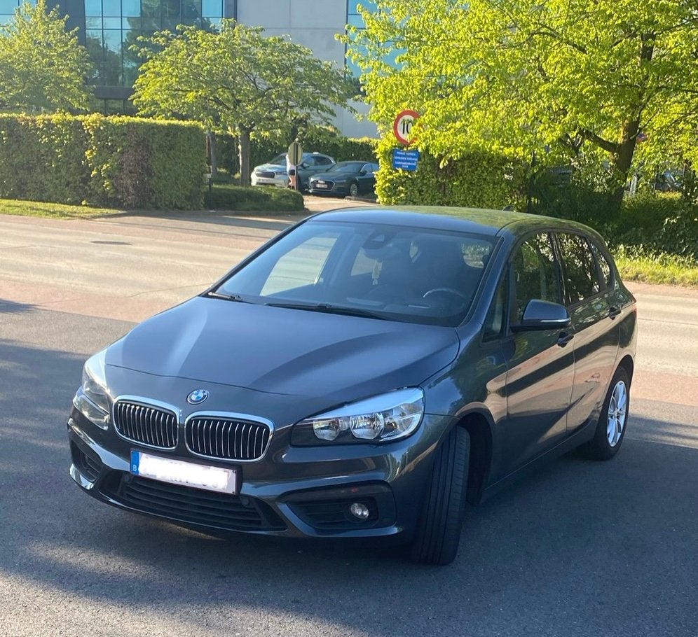 BMW 218d Euro 6 automatique, Cuir, Argent ou Gris, Achat, Euro 6
