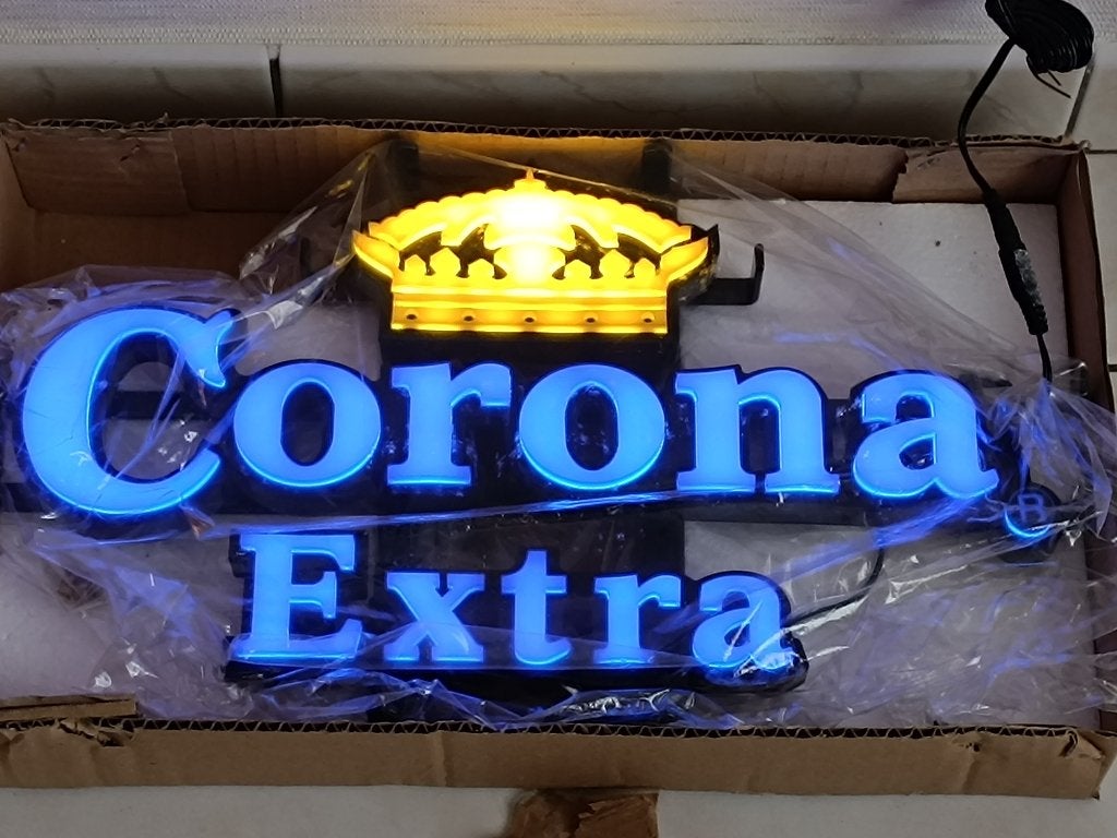 Splinternieuwe Neon CORONA EXTRA lichtreclame, Ophalen of Verzenden, Nieuw, Overige typen, Overige merken