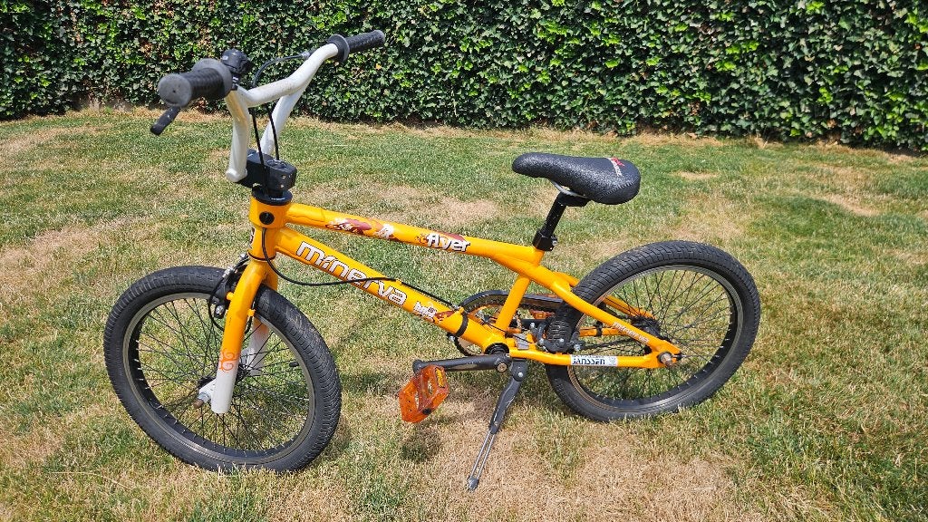 Minerva Flyer BMX 20 inch – zeer goede staat, Fietsen en Brommers, Fietsen | Jongens, Zo goed als nieuw, 20 inch, Handrem, Velgrem