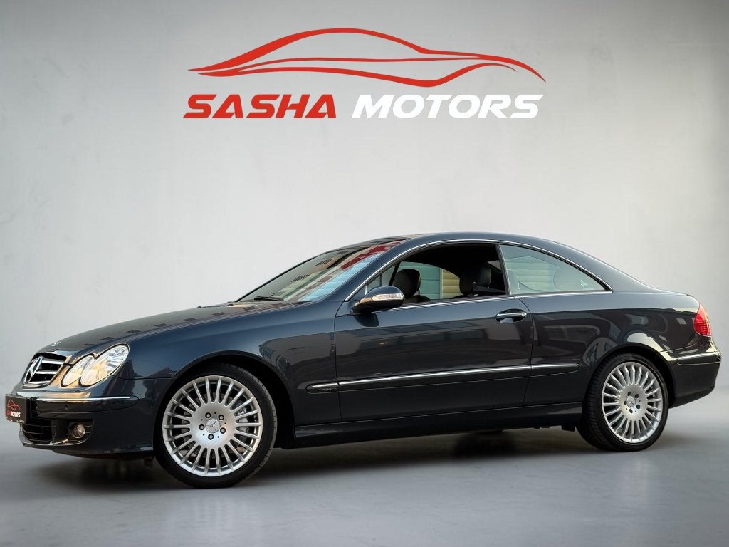 Mercedes-Benz CLK220 CDi Automaat | Avantgarde | Unique Spec, Auto's, Mercedes-Benz, 4 zetels, Stof, Zwart, USB