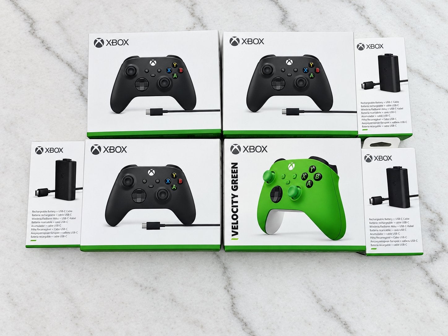 Xbox-controller met oplaadbare batterij, Ophalen of Verzenden, Nieuw, Controller