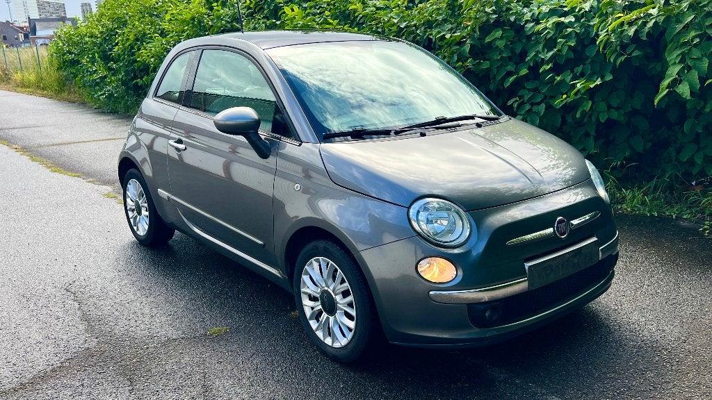 Fiat 500 1.2i Lounge Panodak Airco Parkeersensoren Euro 6b, Autos, Volant multifonction, Achat, Euro 6, Particulier
