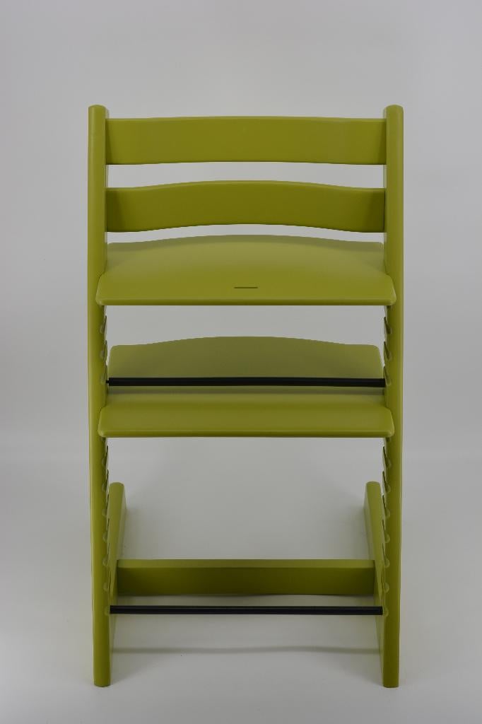 Stokke Tripp Trapp Green — Modèle reconditionné, Envoi, Comme neuf, Chaise évolutive, Ceinture(s)