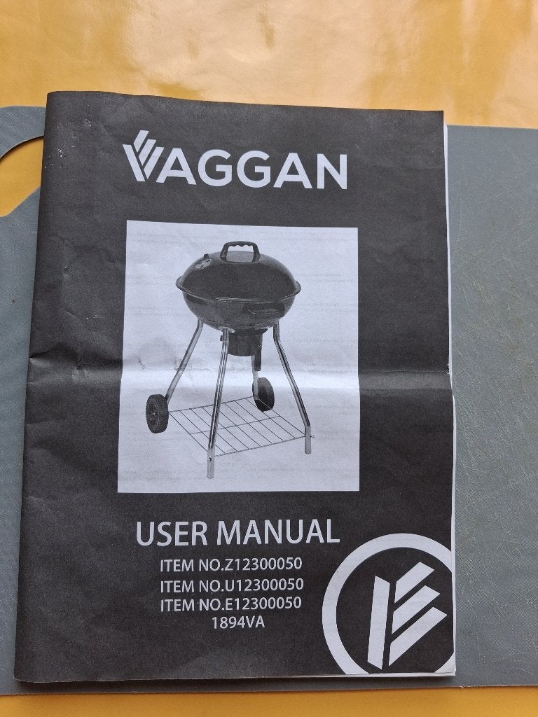 barbecue au charbon de bois pour 4-5 personnes, Enlèvement, Utilisé, Avec accessoires