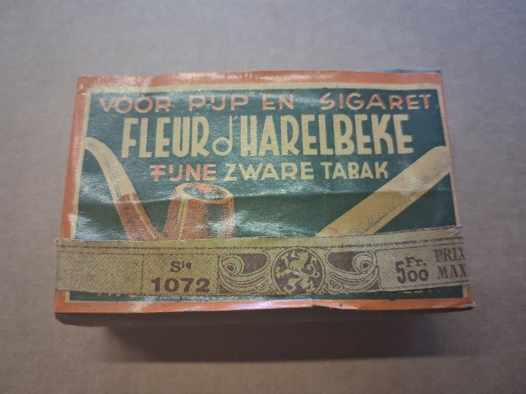 vol pak tabak  FLEUR D'HARELBEKE, Ophalen of Verzenden, Zo goed als nieuw, Reclamebord