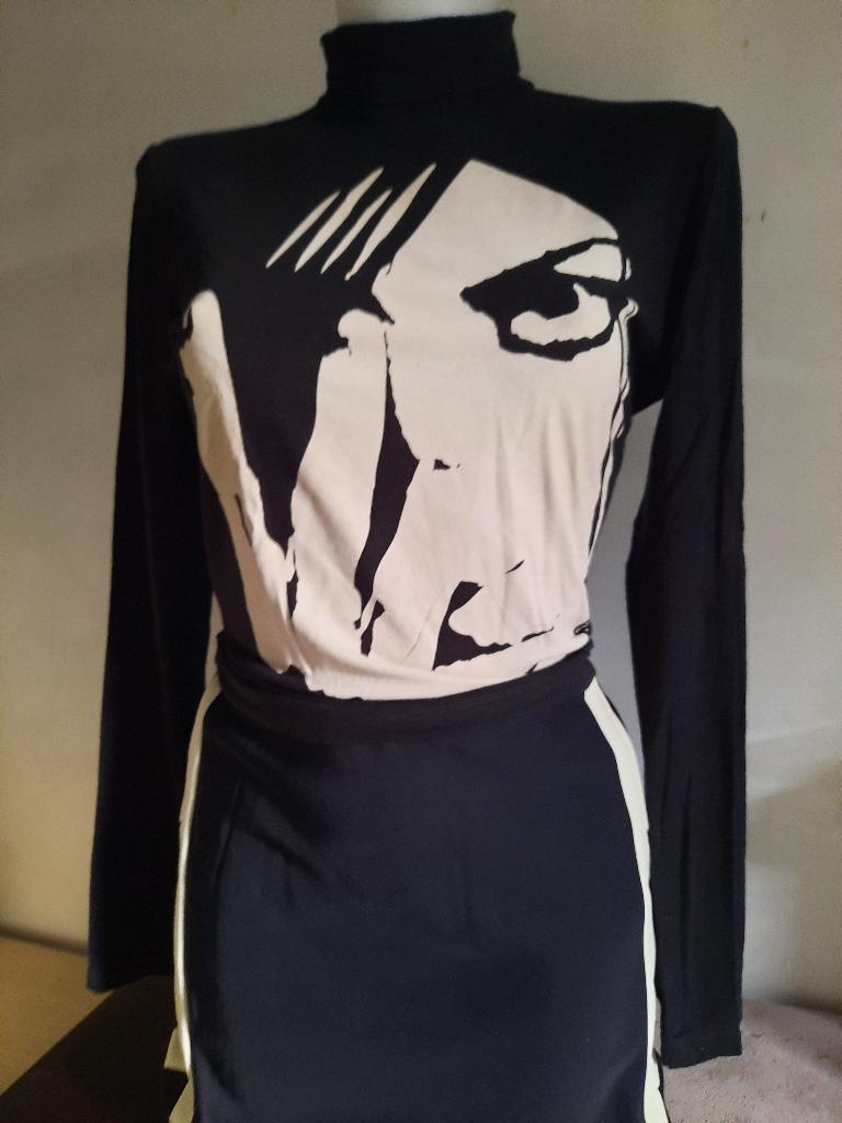 Les Copains shirt met lange mouw, Kleding | Dames, Maat 38/40 (M), Les Copains, Zwart, Ophalen of Verzenden