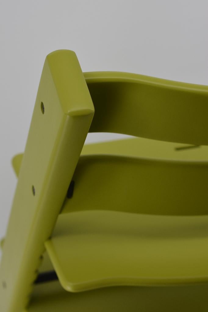 Stokke Tripp Trapp Green — Modèle reconditionné, Envoi, Comme neuf, Chaise évolutive, Ceinture(s)