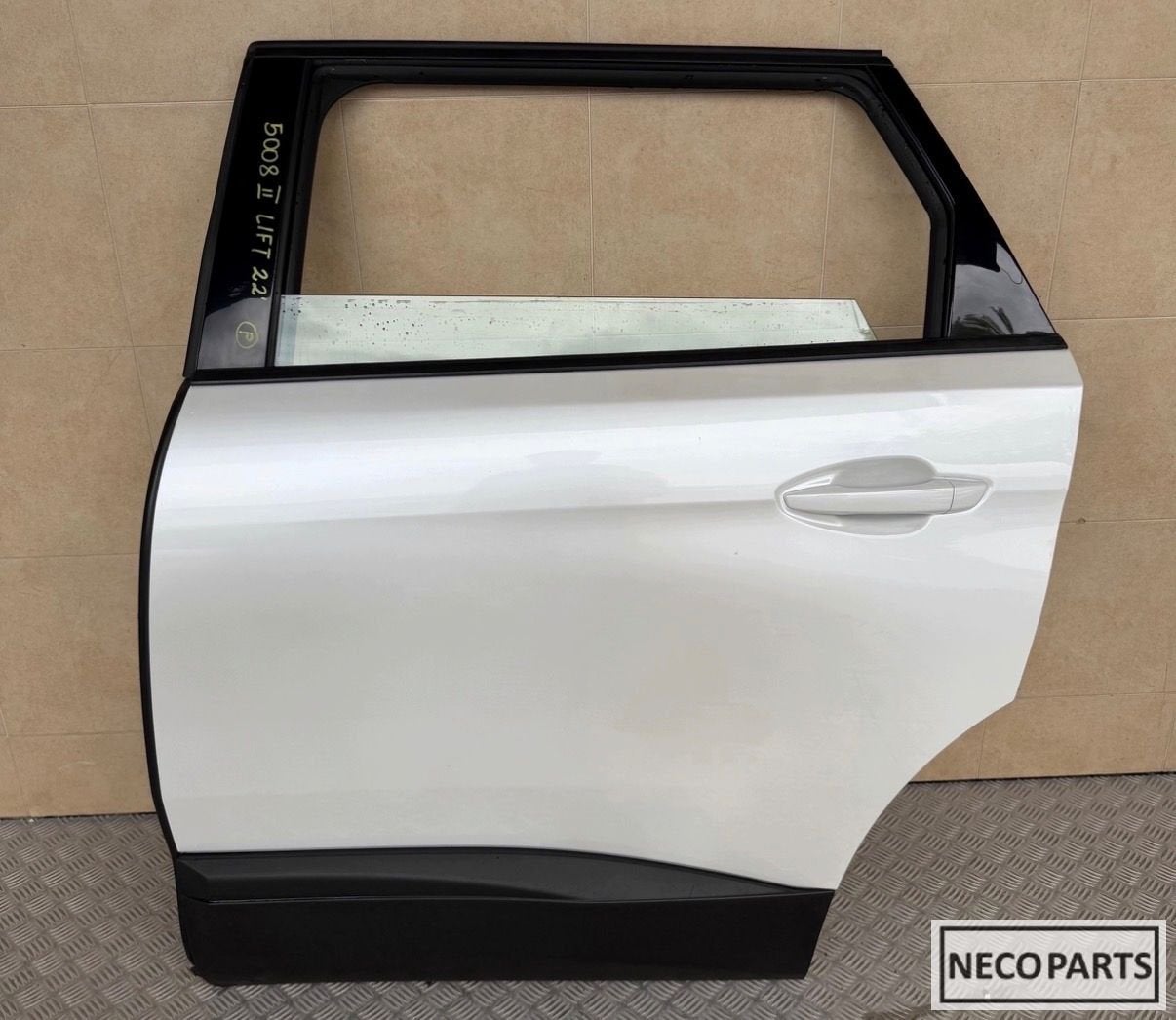 PEUGEOT 5008 II FACELIFT PORTIER DEUR ACHTER LINKS ORIGINEEL, Gebruikt, -, Ophalen of Verzenden, Achter
