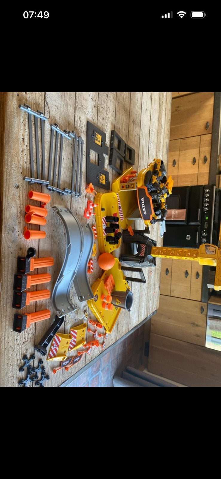 Volvo werkplaats, Kinderen en Baby's, Overige merken, Racebaan, Zelf te bouwen, Ophalen of Verzenden