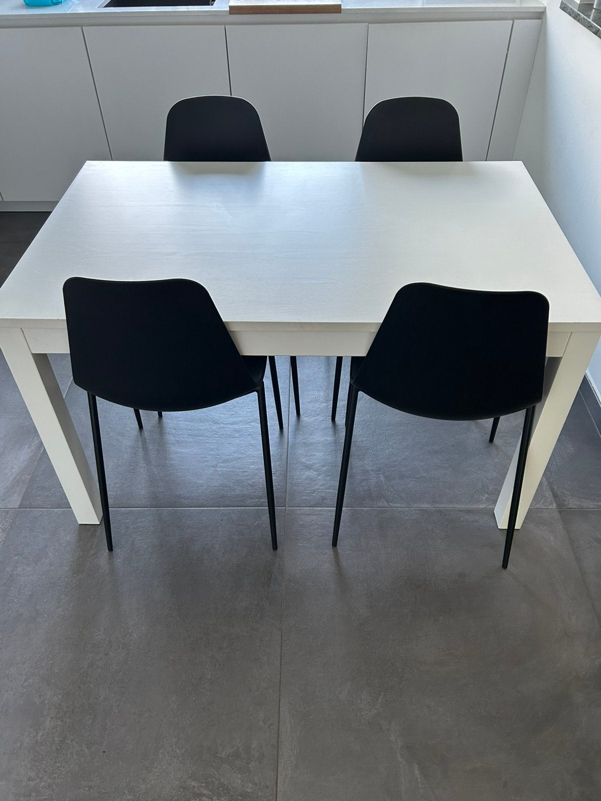Keukentafel, Huis en Inrichting, Tafels | Eettafels, Ophalen, Zo goed als nieuw