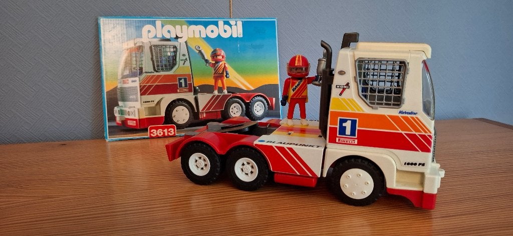 speelgoed playmobil nr 3613 race truck, Kinderen en Baby's, Speelgoed | Playmobil, Ophalen, Gebruikt, Complete set, Voertuig