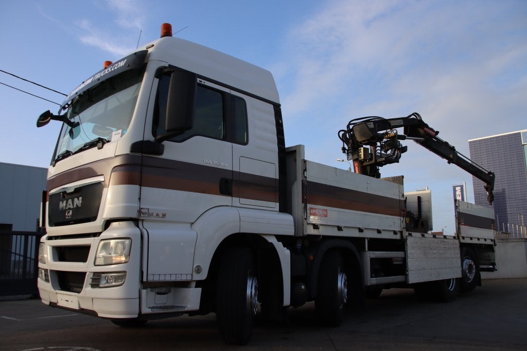 MAN TGS 35.360 BL-8x2-HIAB 085, Achat, Entreprise, MAN, Air conditionné